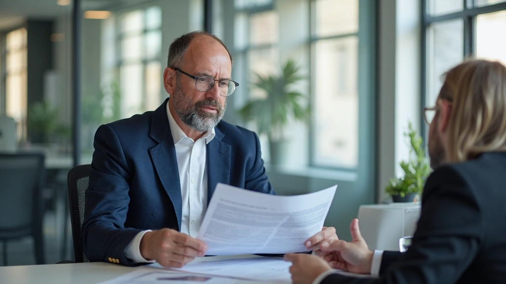 Profissional consultando sobre crédito e histórico financeiro