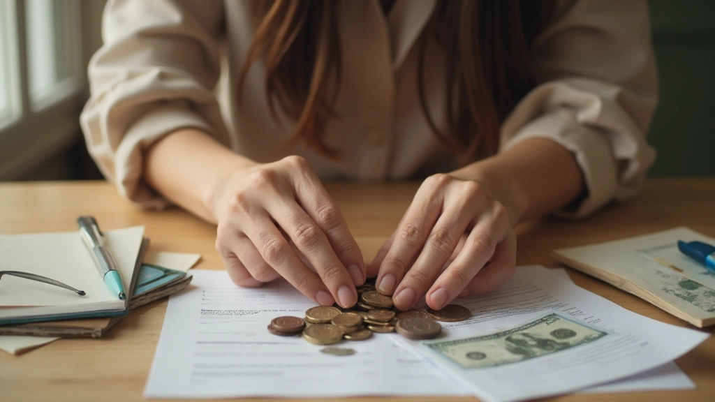 Pessoa a pesquisar investimentos num laptop com gráficos de mercado na tela